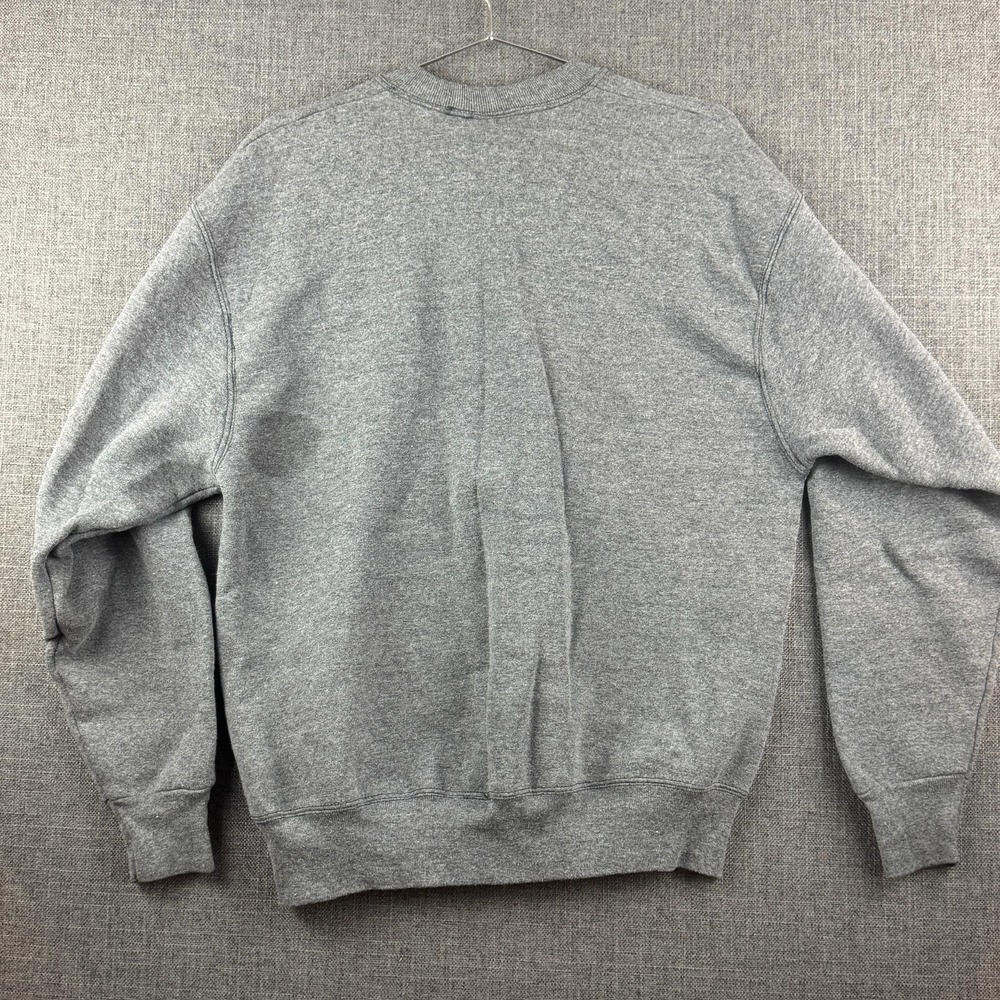 Vintage BVD Sweatshirt Mens Large Crewneck Pullover Made in USA 90s Cotton Blend - Picture 5 of 6